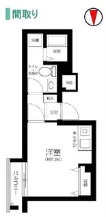 アルテシモパーチェ【3階】の間取り
