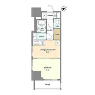 ラ・メゾン川崎参番館【10階】の間取り