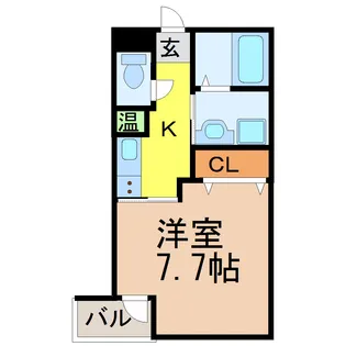 瑞穂ヶ丘ビリーブ館【1階】の間取り