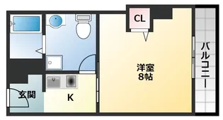 やまぐちビル【3階】の間取り