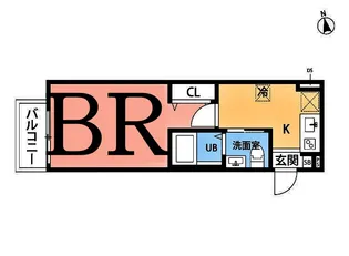 神大寺スクエア横浜【3階】の間取り