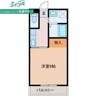 フレンドリー幌馬車【2階】の間取り