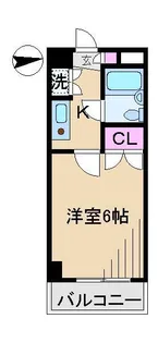 カーサ目黒【3階】の間取り