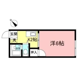 メゾン・アプリコ【2階】の間取り