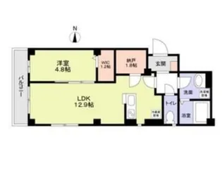 Cent-Donner Senju【4階】の間取り