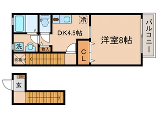 プランド-ル【2階】の間取り