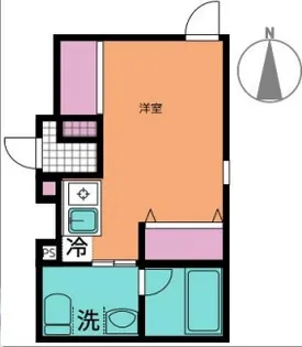 Asher蒲田【2階】の間取り