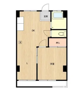 第一ななコーポ【2階】の間取り