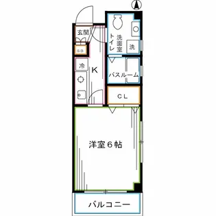 Liu BLD【2階】の間取り