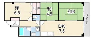 ベルトピア西明石7【4階】の間取り