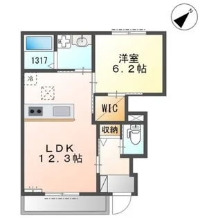 グレーシア【1階】の間取り