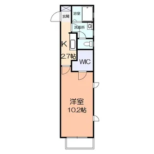 ベルク・シュロス【1階】の間取り