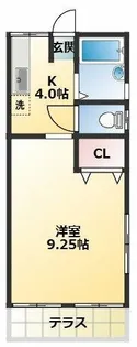 メゾンロワール【1階】の間取り