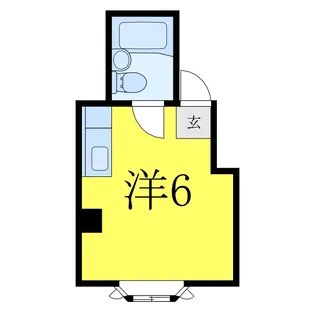 リバーイースト【2階】の間取り