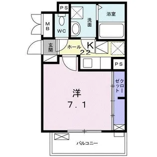 コフレッタ III【2階】の間取り