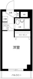 大森タウンビル【6階】の間取り