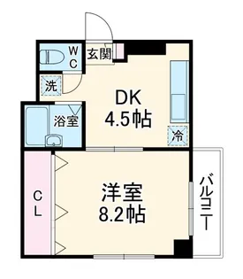 ソレイユ市川(旧エスペランサ)【2階】の間取り