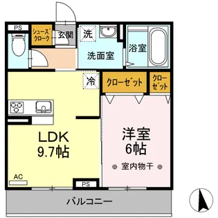 ALFORT・IV【3階】の間取り