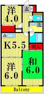K-2レジデンス【5階】の間取り