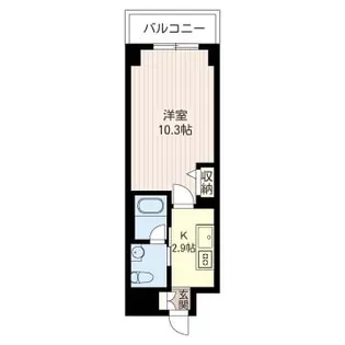 HILLSIDE TERRACE akabane【3階】の間取り
