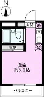 鈴木ビル【3階】の間取り
