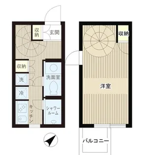 JOYCE広尾 ジョイス広尾【2階】の間取り