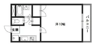 K・X御立【2階】の間取り