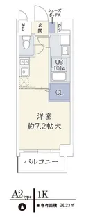 ラ・シャルム西宮本町【7階】の間取り