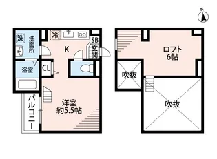 ほっとスマイル【1階】の間取り
