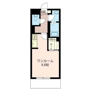 フォンテーヌ八重咲【1階】の間取り