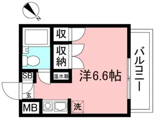 イマージュ日吉【1階】の間取り