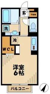 ファミールK【2階】の間取り