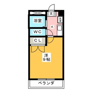 ロハシーK【1階】の間取り