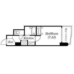 ロワール浅草【3階】の間取り
