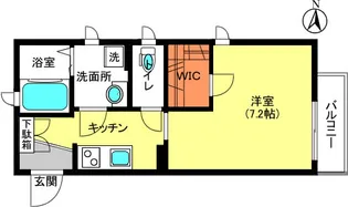 レーヴハウス要町【2階】の間取り