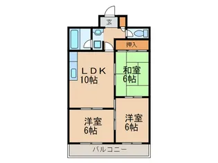 カーサ六番町の間取り