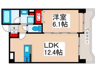 ライトエイジ【7階】の間取り