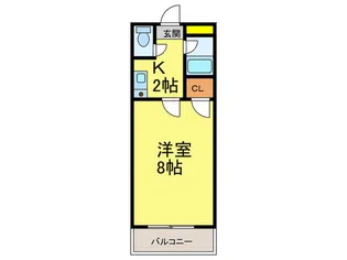 セイワハイツI【1階】の間取り