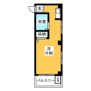 サンハイツ宮原【2階】の間取り