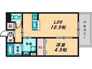 Espoir Coda【2階】の間取り