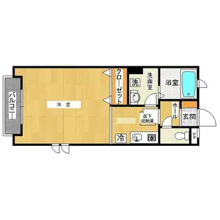 エスペランサII【1階】の間取り