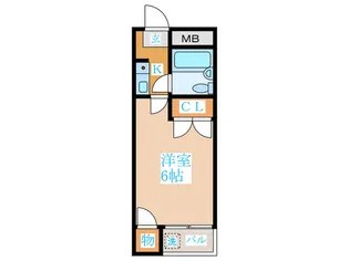 ゆうハウス【3階】の間取り
