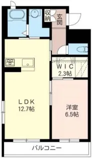 グリーンガーデン稲荷山【2階】の間取り