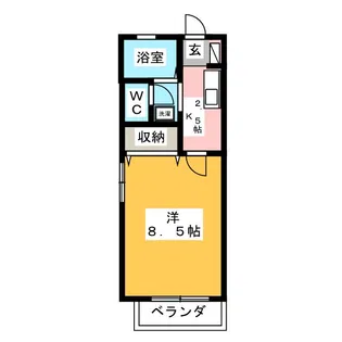 エスポワール【1階】の間取り