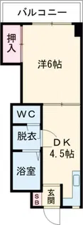 不知火ハイツ【2階】の間取り