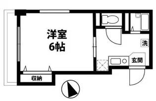 クレスト鷺沼【3階】の間取り