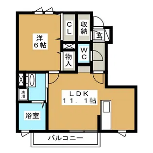ソラーナ【1階】の間取り