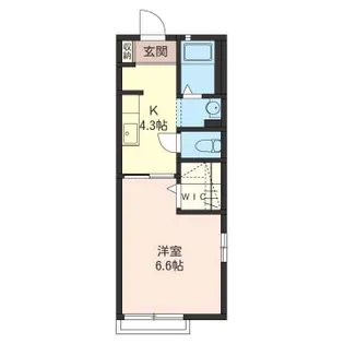 Flora Ogikubo【2階】の間取り