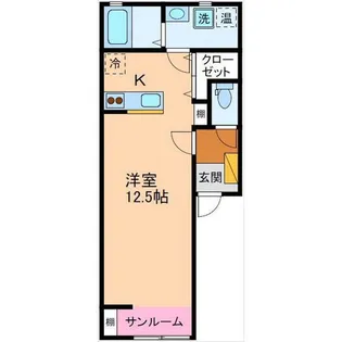 サンソフィア【1階】の間取り