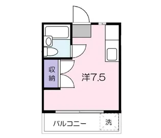 メイゾン西港【2階】の間取り